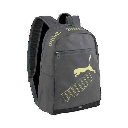 Picture of PUMA Phase Backpack II Mineral Gray-Lime Adults Unisex - 07995209