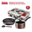 Picture of Tefal Day by Day 4-PC set (Frypan 24cm + Saucepan with lid 18cm + Small spatula) (G143S4)