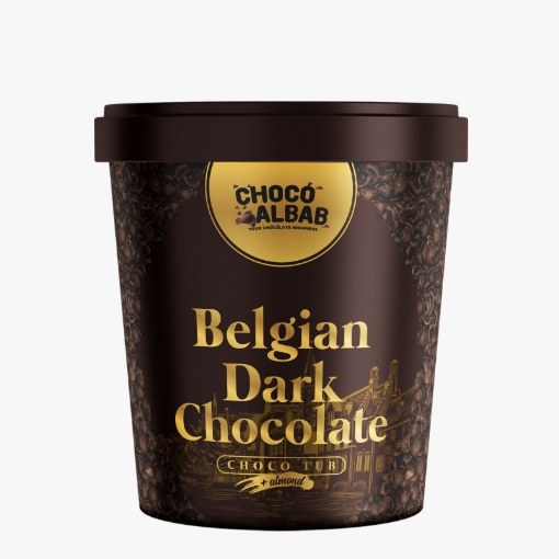 Picture of BELGIAN DARK CHOCOLATE (BCD) CHOCO TUB