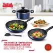 Picture of Tefal Clear Cook 5-PC set (Frypan 20cm + Wokpan 28cm + Stewpot with lid 22cm + Small (B266S5)